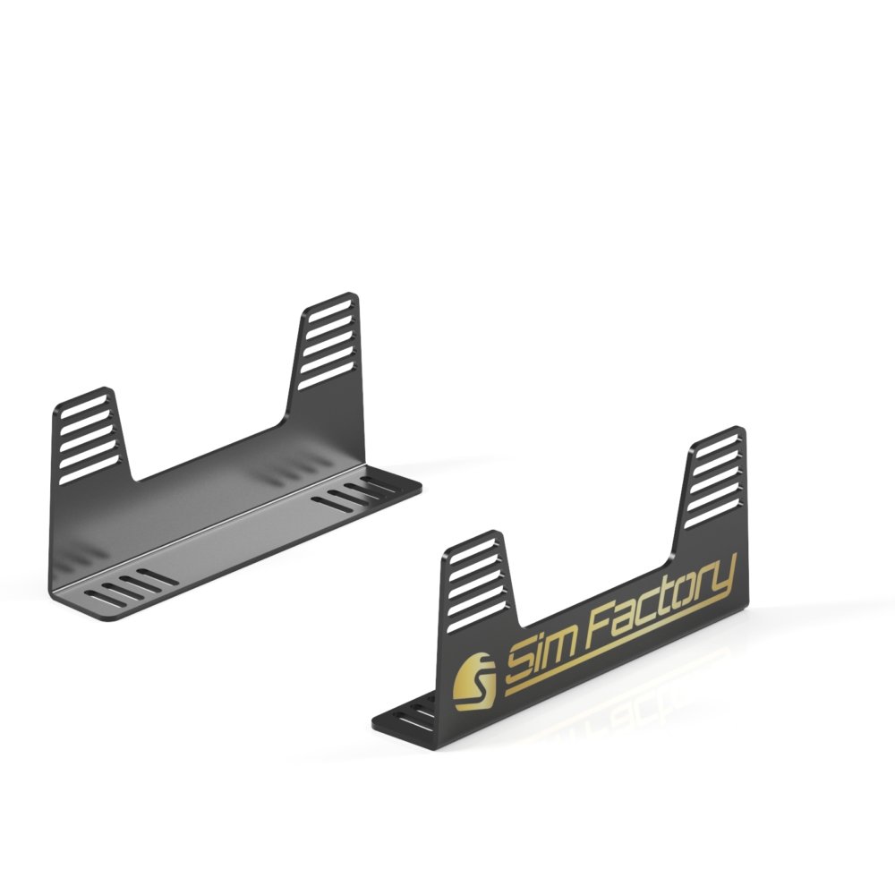 Get A Grip! Heavy Duty 5mm Racing Seat Bracket Adapter Pair For 2015-2021 WRX & STI – Direct Fit, Black Finish