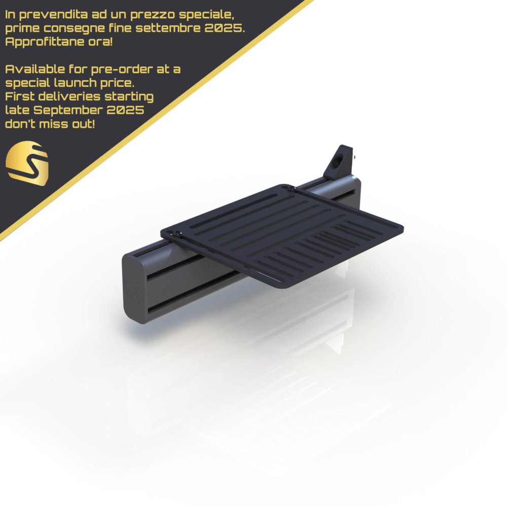 Massima solidità e regolazione: Performante Shifter Mount è il supporto cambio sim racing perfetto per il tuo simulatore di guida.