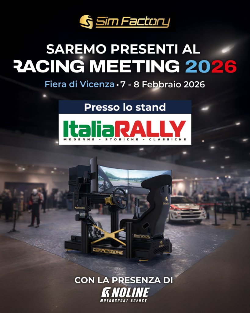 SIMULATORE RALLY SIM FACTORY