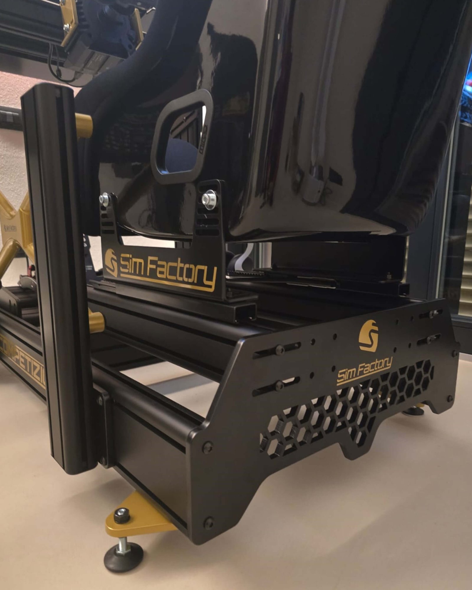 Cockpit simulatore di guida per gare virtuali e sim driver professionisti