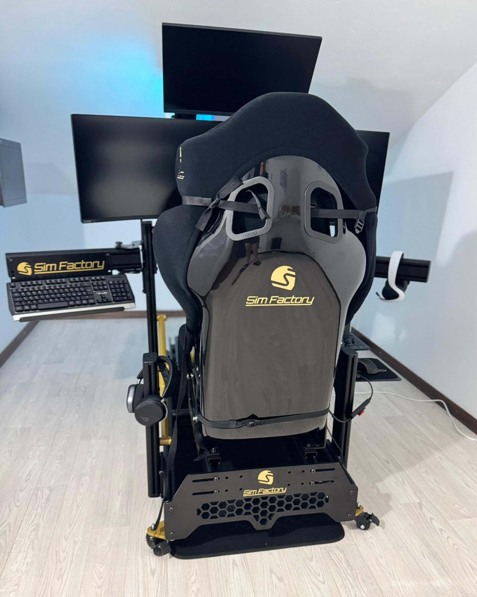 Cockpit simulatore di guida per gare virtuali e sim driver professionisti