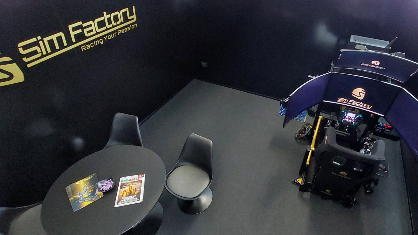 showroom simulatore di guida